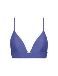 Calvin Klein Core Solids Triangle Bikini Top Spectrum Blue