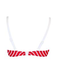 Pour Moi Starboard Underwired Bikini Top  Red/White