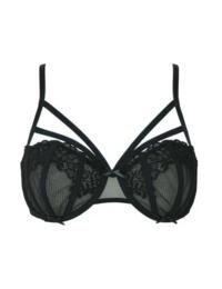 Pour Moi Strapped Underwired Bra Black