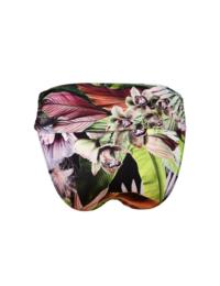  Pour Moi Orchid Luxe Fold Over Bikini Brief Multi Print