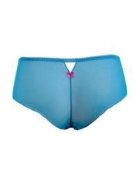 Pour Moi Amour Shorty Brief Teal/Raspberry