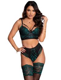 Pour Moi After Hours High Waisted Briefs Black/Forest