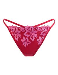 Pour Moi Roxie G String Red/Pink