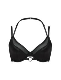 Contradiction By Pour Moi Obsessed Double Strap Bra Black