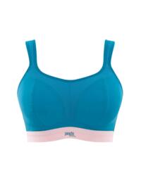  Panache Sports Non-Wired Sports Bra Teal/Pink