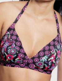 3116 Freya Venetian Triangle Bikini Top SAVE 70% - 3116 Black Print