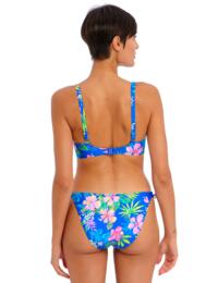Freya Hot Tropics Plunge Bikini Top Blue