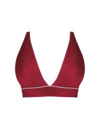 Curvy Kate Poolside Triangle Bikini Top Red/Pink
