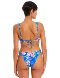 Freya Hot Tropics High Leg Bikini Brief Blue