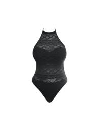 Freya Sundance Underwired High Neck Swimsuit Black