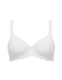 Playtex Flower Lace Full Cup Spacer Bra White