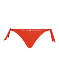 Tommy Hilfiger Side Tie Bikini Brief Deep Orange