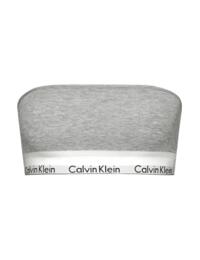 Calvin Klein Modern Cotton Bandeau Bra in Grey Heather