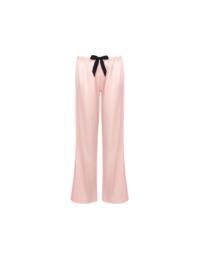 Bluebella Claudia Shirt and Trouser Set Pale Pink/Black 