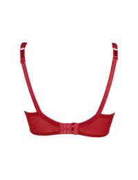 Pour Moi Rebel Padded Plunge Bra Red