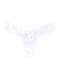 4911 Hanky Panky Signature Lace Low Rise Thong 3 Pack - 4911 White 