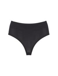 Pour Moi Hourglass Firm Control Thong Black