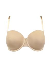 Pour Moi Definitions Push Up Strapless Bra Natural
