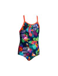 Funkita Toddler Girls Printed One Piece Swimsuit Tropic Tag