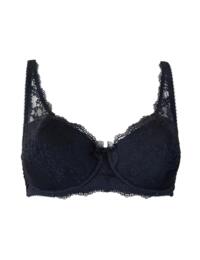 Pour Moi Flora Lightly Padded Underwired Bra Black