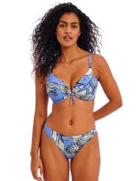 Freya Mali Beach Plunge Bikini Top Cornflower