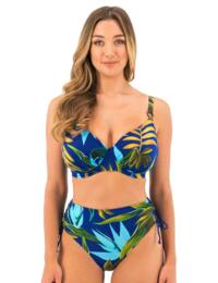 Fantasie Pichola High Waisted Bikini Brief Tropical Blue