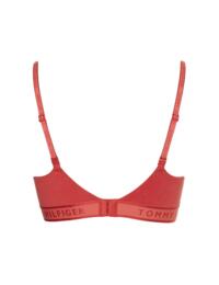Tommy Hilfiger TH Seacell Lightly Lined Bralette Bra Frosted Cranberry 