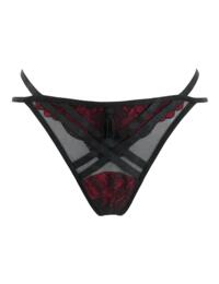 Pour Moi After Hours Thong Red/Black 