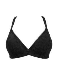 Pour Moi Reflection Wirefree Push Up Bra Black 