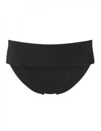 Panache Anya Fold Bikini Brief Black