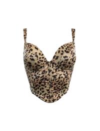 Pour Moi Couture Padded Bustier Leopard