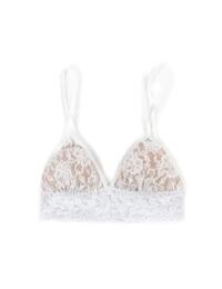Hanky Panky Signature Lace Padded Triangle Bralette White