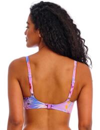 Freya Miami Sunset Plunge Bikini Top Cassis