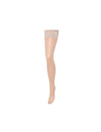 Bluebella Lace Top Hold Ups Champagne