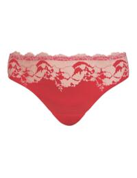 Wacoal Lace Affair Brief Tango Red/Silver Peony