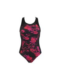 Pour Moi Energy Chlorine Resistant Recycled Swimsuit Abstract Floral 