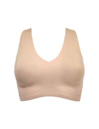 Pour Moi Off Duty Non-Wired Bralette Bra Oyster 
