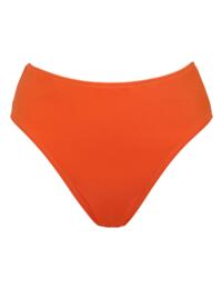 Pour Moi Space High Leg Bikini Brief Orange