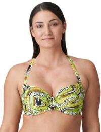 Prima Donna Jaguarau Full Cup Bikini Top Lime Swirl
