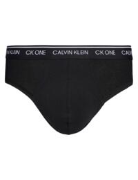 Calvin Klein Mens CK One Hipster Brief Black 