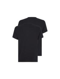 Calvin Klein Modern Cotton Crew Neck T-Shirt Two Pack Black 