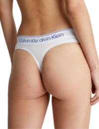 Calvin Klein Athletic Cotton Thong White 