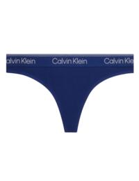 Calvin Klein Athletic Cotton Thong Blue Depths 