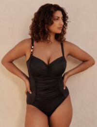 Prima Donna Barrani Full Cup Swimsuit Control Roasted Coffee