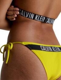 Calvin Klein Intense Power Tie Side Bikini Briefs Lemonade Yellow