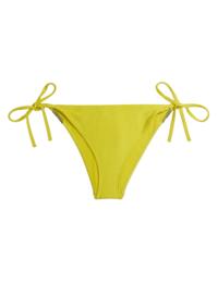 Calvin Klein Intense Power Tie Side Bikini Briefs Lemonade Yellow