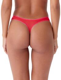 Gossard Superboost Lace Thong Rose Red