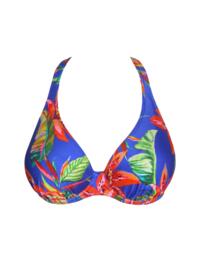 Prima Donna Swim Latakia Half Padded Plunge Bikini Top Tropical Rainforest