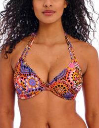 Freya Santiago Nights Halter Bikini Top Multi