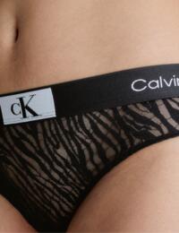 Calvin Klein CK96 Thong Black 